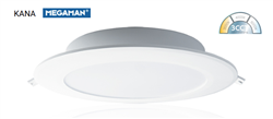 Φωτιστικό Σποτ Χωνευτό Στρόγγυλο Downlight LED 7w 3CCT Ø11.5cm Λευκό
