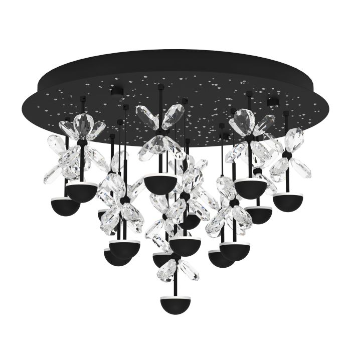 Πλαφονιέρα LED D:500 PIANOPOLI 2 Μαύρο