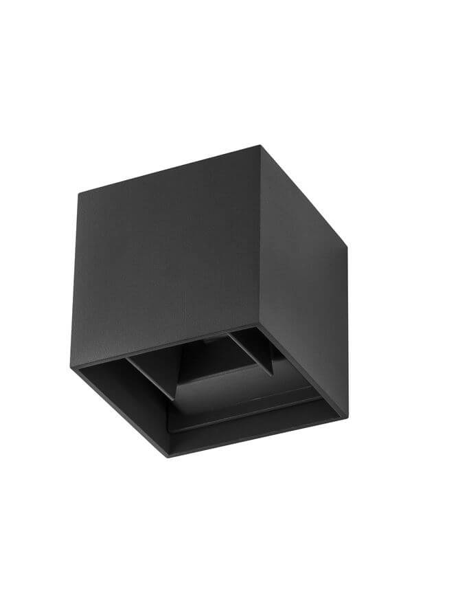 Φωτιστικό Τοίχου LED 2x3W Ανθρακί Como Nova Luce
