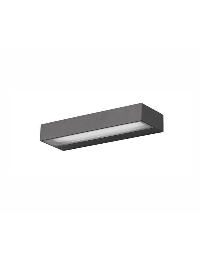 Φωτιστικό Τοίχου LED 12W Γκρι Fungo Nova Luce