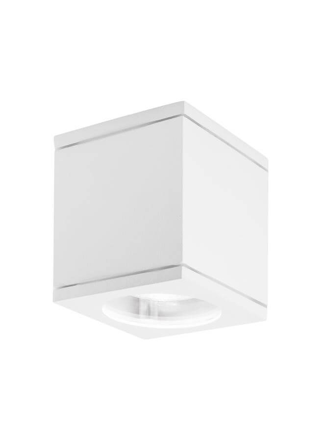 Φωτιστικό Οροφής GU10 1x35W Τετράγωνο Λευκό Cerise Nova Luce