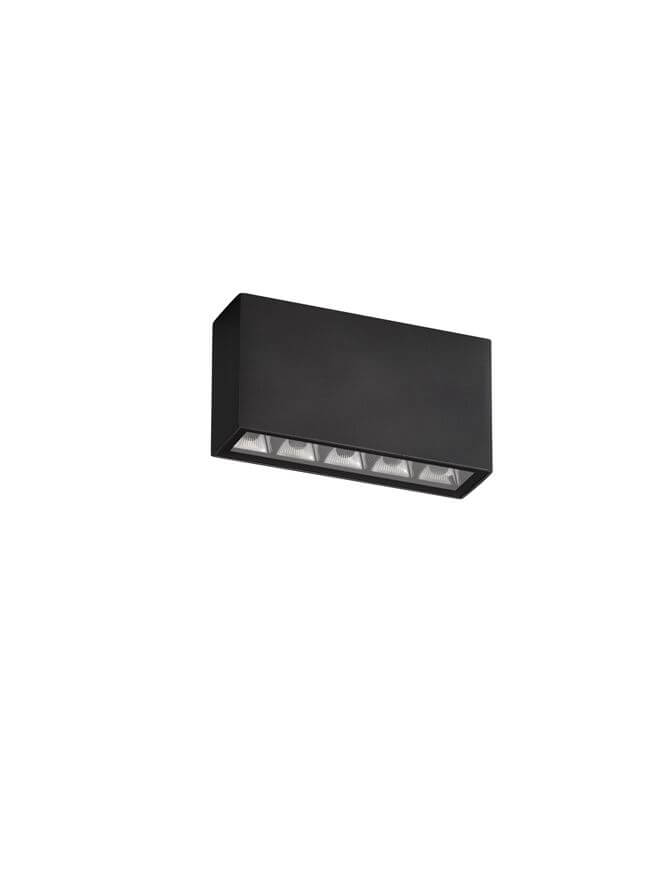 Φωτιστικό Οροφής LED 7W Μαύρο Jax