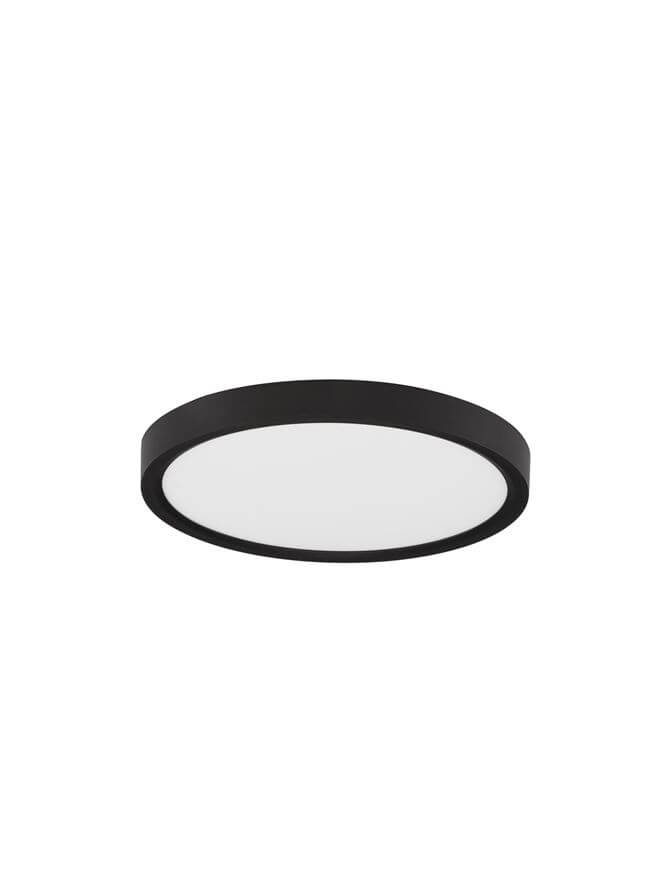 Πλαφονιέρα LED 36W Μαύρη Dixie Nova Luce