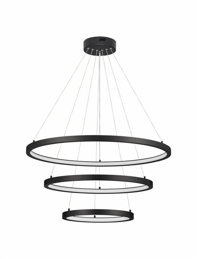 3/Φωτο LED 108W Μαύρο 2244Lm Empatia Nova Luce