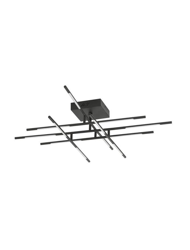 Φωτιστικό Οροφής LED 48W Μαύρο RACCIO Nova Luce