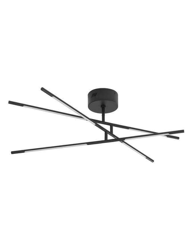 Φωτιστικό Οροφής LED 30W Μαύρο RACCIO Nova Luce