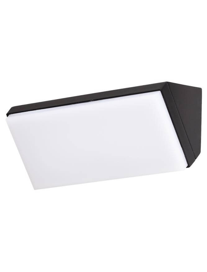 Φωτιστικό Τοίχου LED 12W L:18 Μαύρο Keen