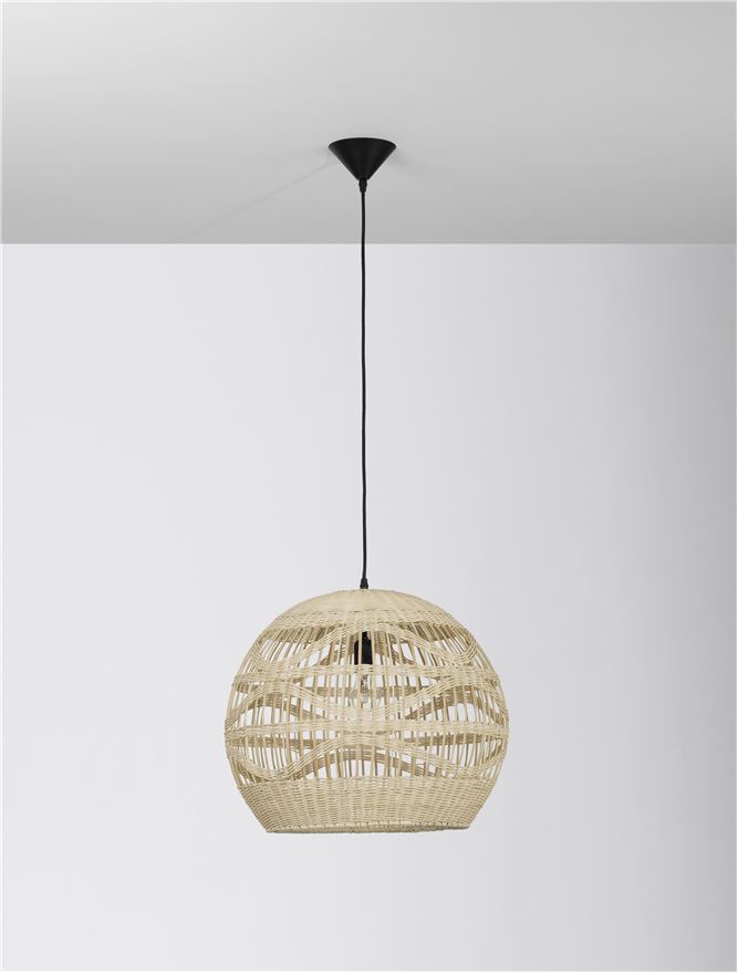 Κρεμαστό Φωτιστικό E27 1x12W 48.5×41.5cm Marlo
