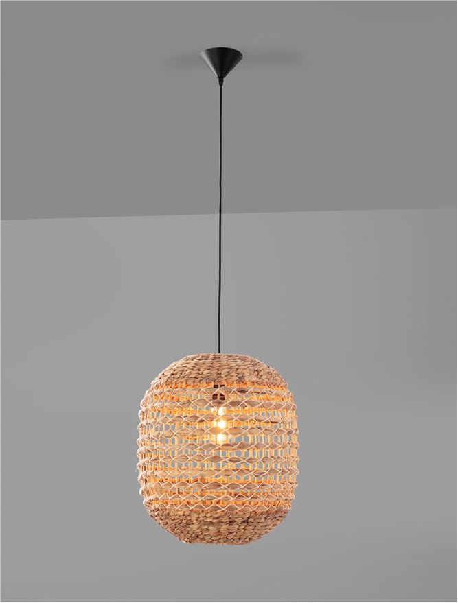 Κρεμαστό Φωτιστικό E27 1x12W 42x47cm Bola