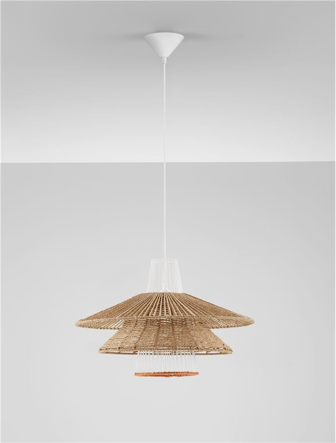 Κρεμαστό Φωτιστικό E27 1x12W 50×32.5cm Kao