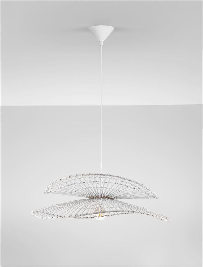 Κρεμαστό Φωτιστικό E27 1x12W 60x20cm Artic