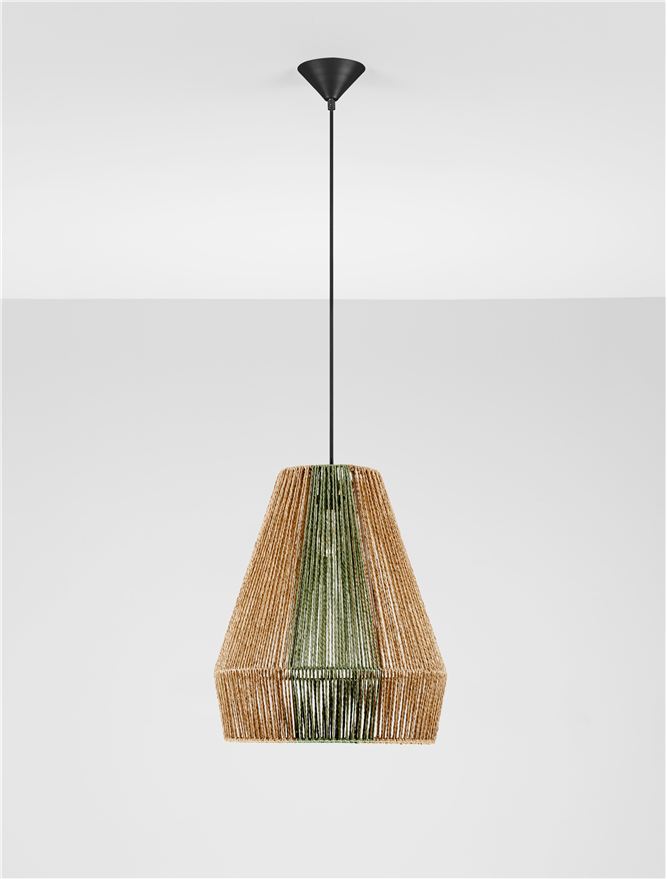 Κρεμαστό Φωτιστικό E27 1x12W 38×50.5cm Dena