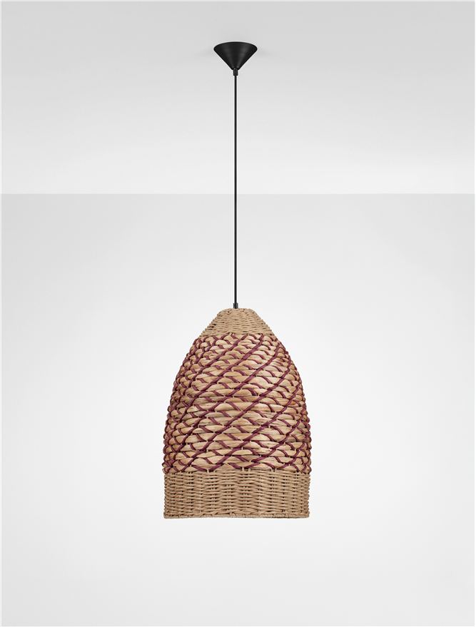 Κρεμαστό Φωτιστικό E27 1x12W 37x250cm Mapi