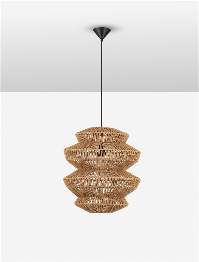 Κρεμαστό Φωτιστικό E27 1x12W 40×43.5cm Nua