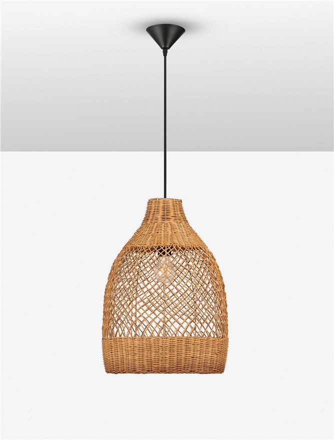Κρεμαστό Φωτιστικό E27 1x12W 35x50cm Solita