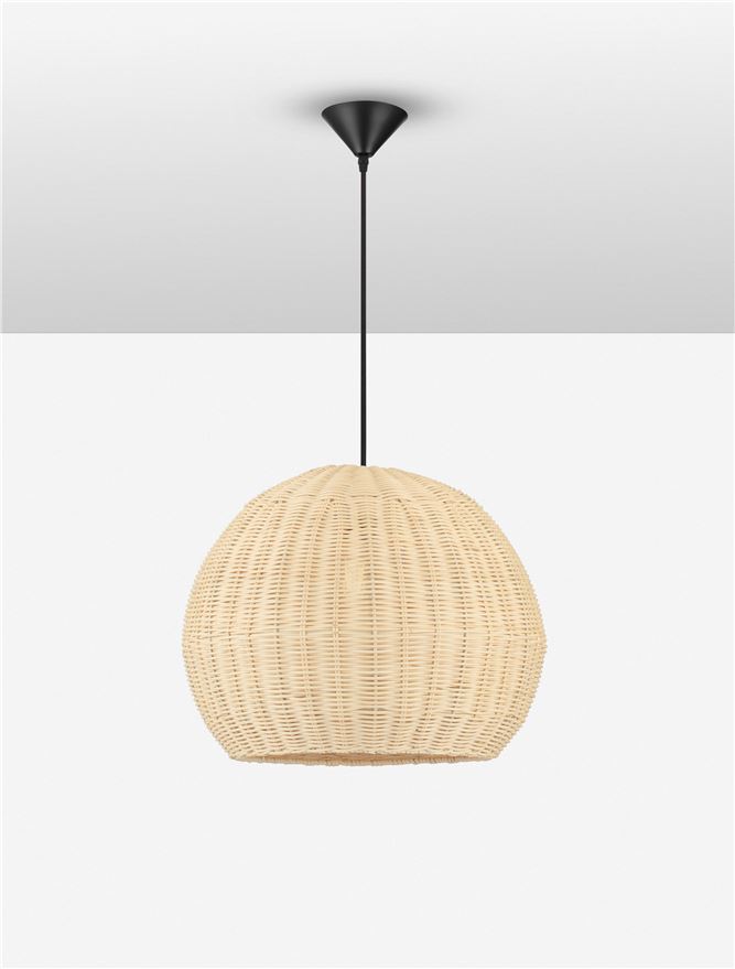 Κρεμαστό Φωτιστικό E27 1x12W 39×31.5cm Rielo