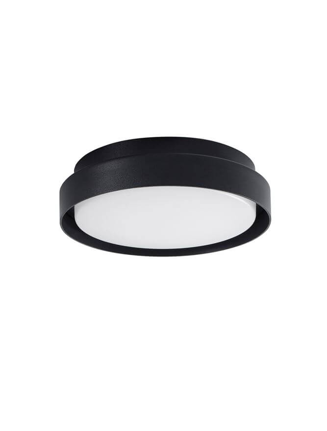 Πλαφονιέρα LED 20W Μαύρο Oliver Nova Luce