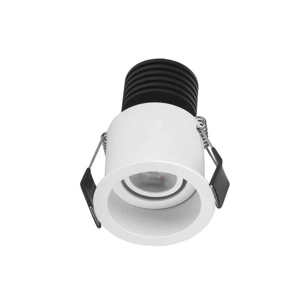 Χωνευτό Σποτ Onti LED 3W 5.5×7.8cm Λευκό VK/04220/W/W