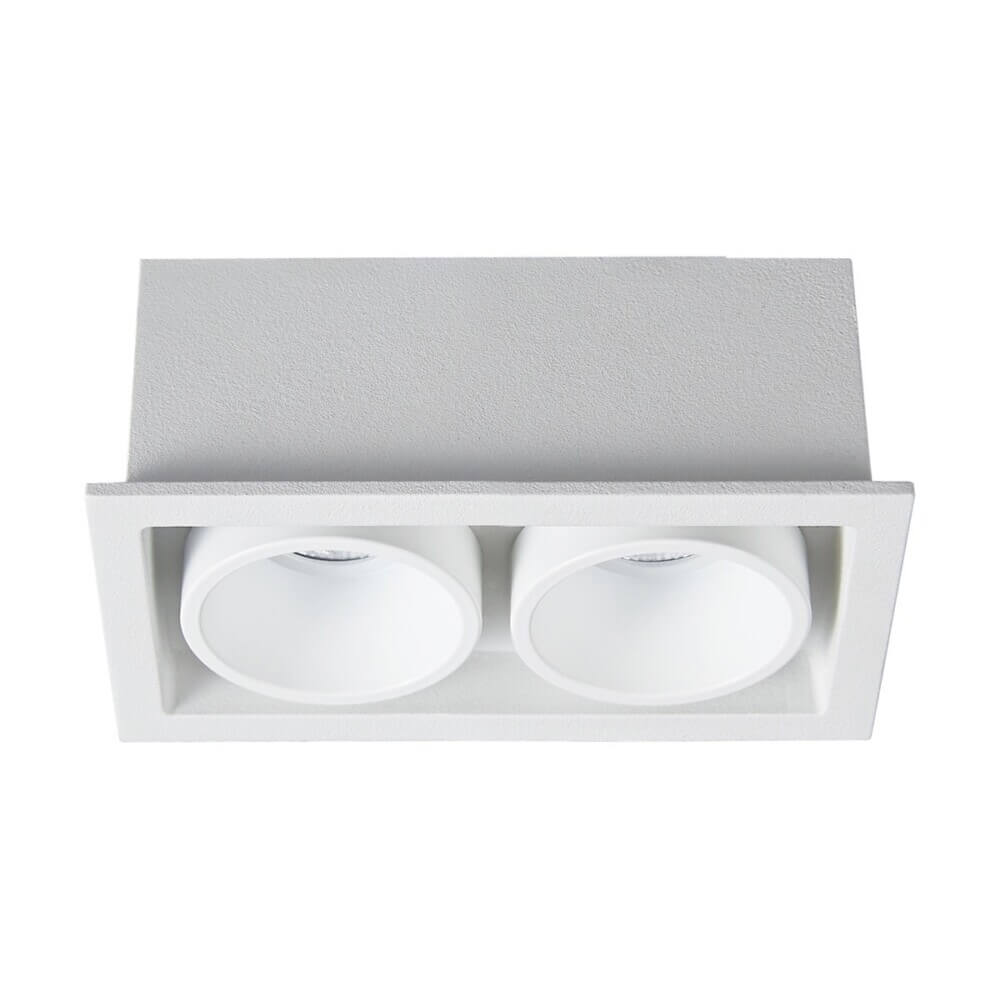 2/Φωτο Χωνευτό Σποτ Suti LED 7W 5.6×9.9×4.5cm Λευκό VK/04299/W