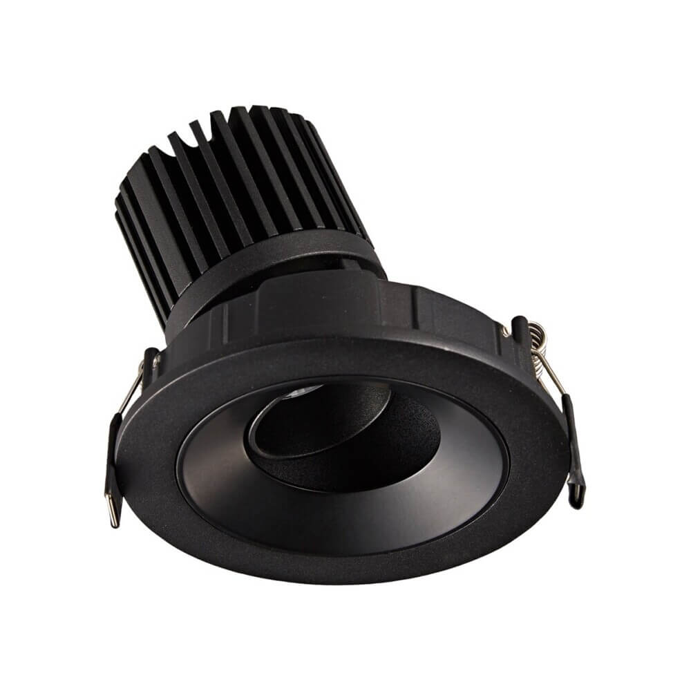 Χωνευτό Σποτ Presto LED 12W Μαύρο VK/04346/B/C