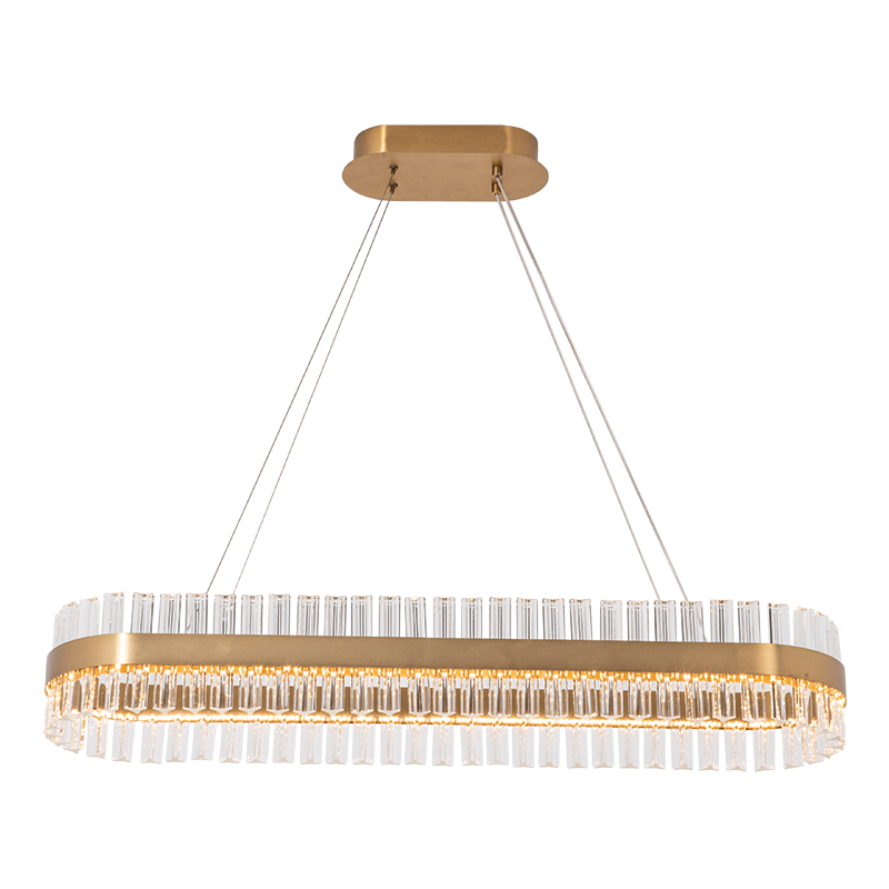 Κρεμαστό Φωτιστικό Κόσμημα 22041 LED 68W 100x24x15cm Χρυσό