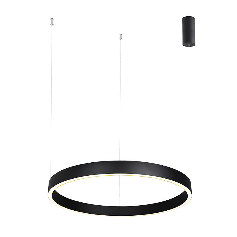 Κρεμαστό Στρόγγυλο 25365 LED 59W 60x160cm Μαύρο