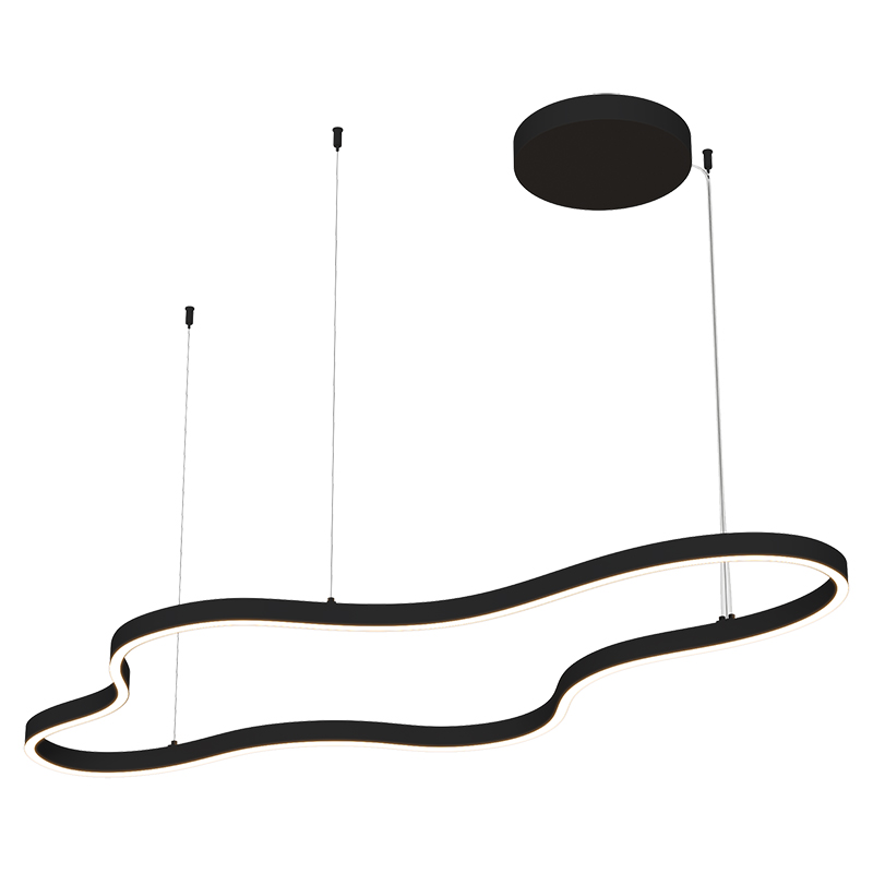 Κρεμαστό Φωτιστικό 25415 LED 95W 127x60x3.2cm Μαύρο