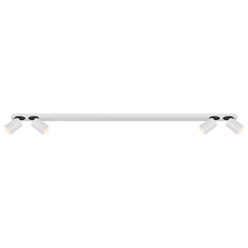 Σποτ Οροφής 2672 GU10 5W 120×8.5x10cm Λευκό