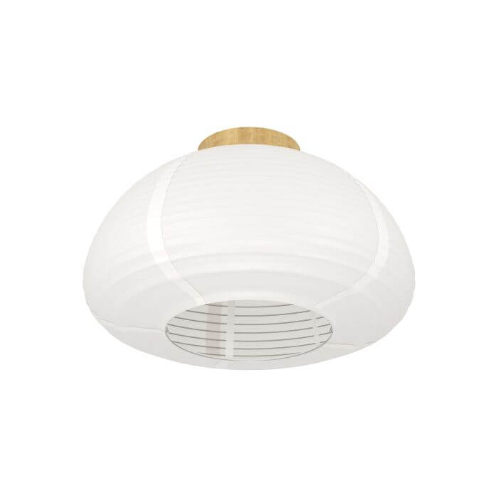 Πλαφονιέρα SUMMERHILL E27 40×24,5cm Λευκό-Ξύλο