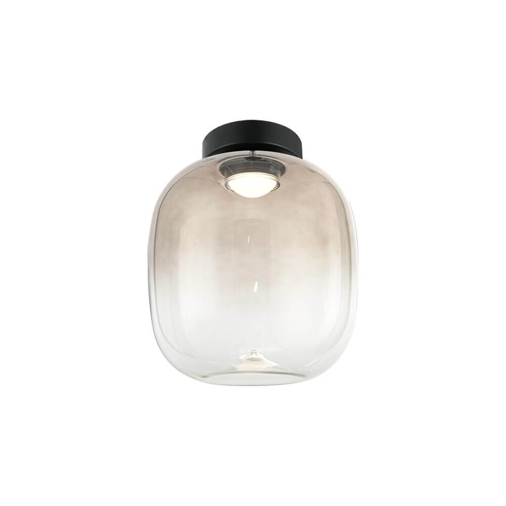 Πλαφονιέρα Iori LED 8W 24cm Μαύρο VK/04687/CE/B-SG/W/24