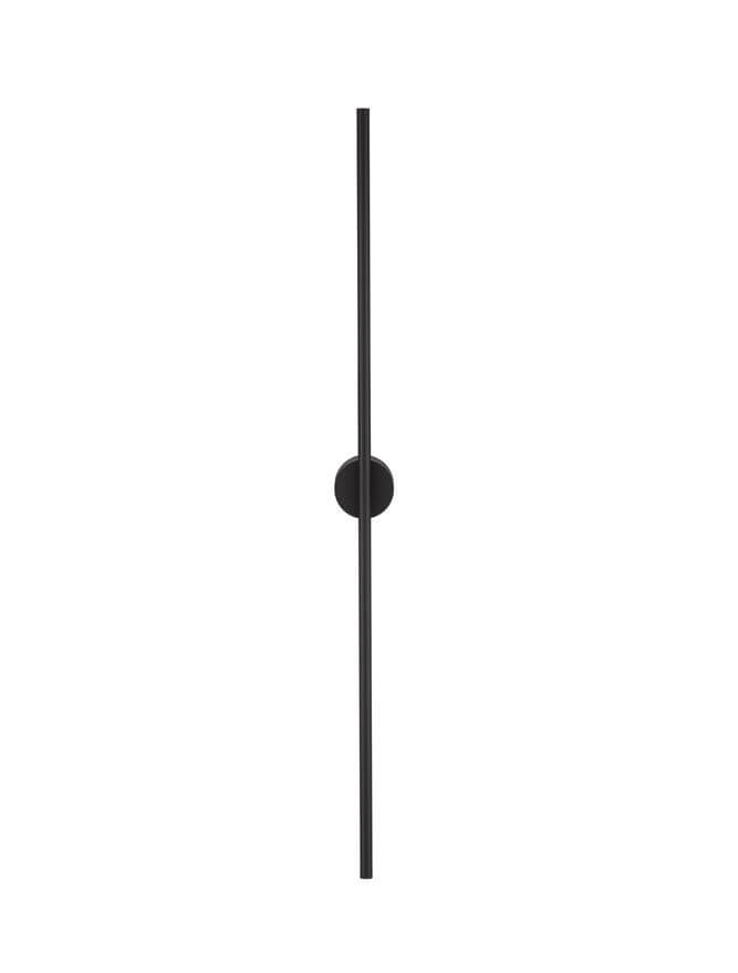 Φωτιστικό Τοίχου ADEN LED 15W Ø1.5x90cm Μαύρο
