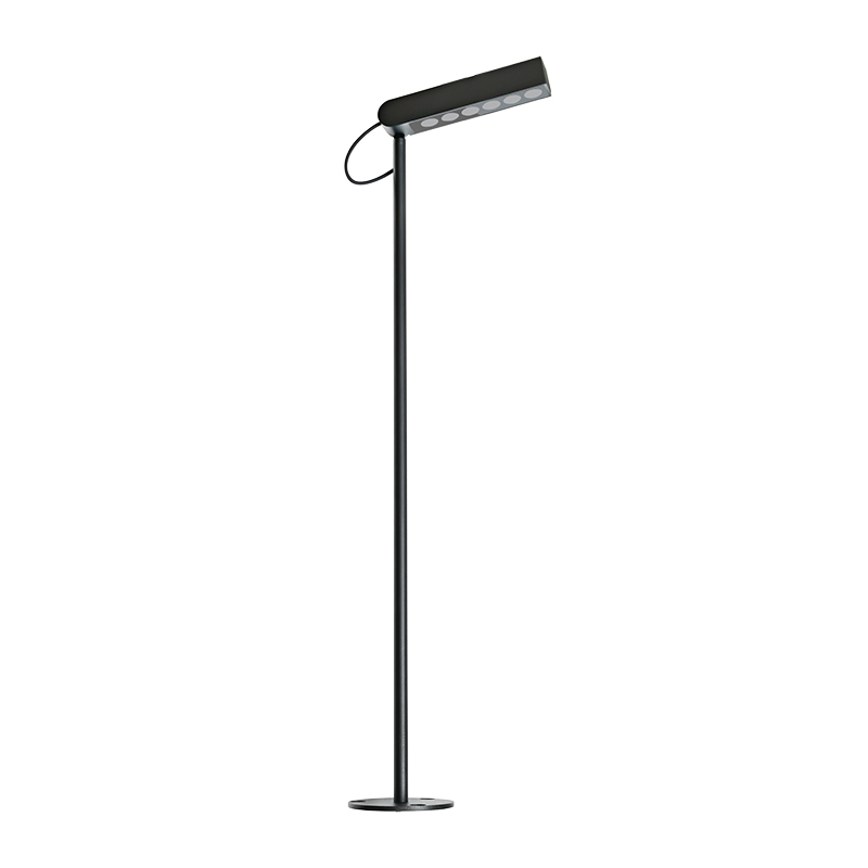 Εξωτερικό Φωτιστικό Εδάφους E407 LED 8W-24V 15.2x4x30cm Μαύρο