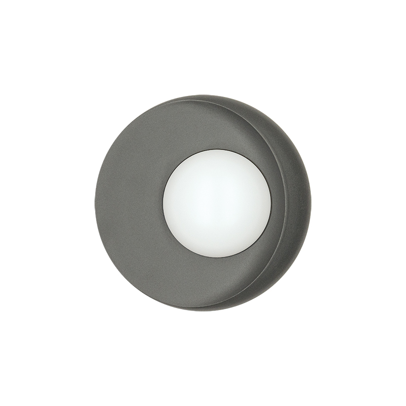 Εξωτερικό Φωτιστικό Τοίχου E413 LED 6W 18×8.5cm Γραφίτης