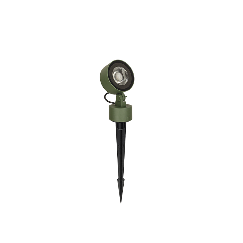 Εξωτερικό Καρφωτό Φωτιστικό E473 LED 25W 19.2×21.5x24cm Πράσινο