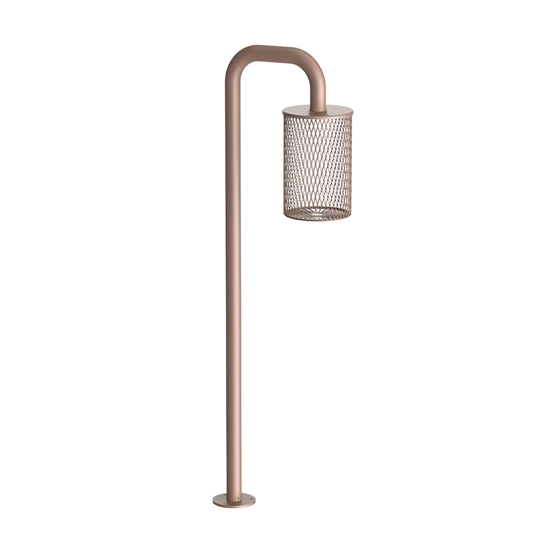 Εξωτερική Κολόνα E523 LED 6W 11.5×26.2x80cm Καφέ