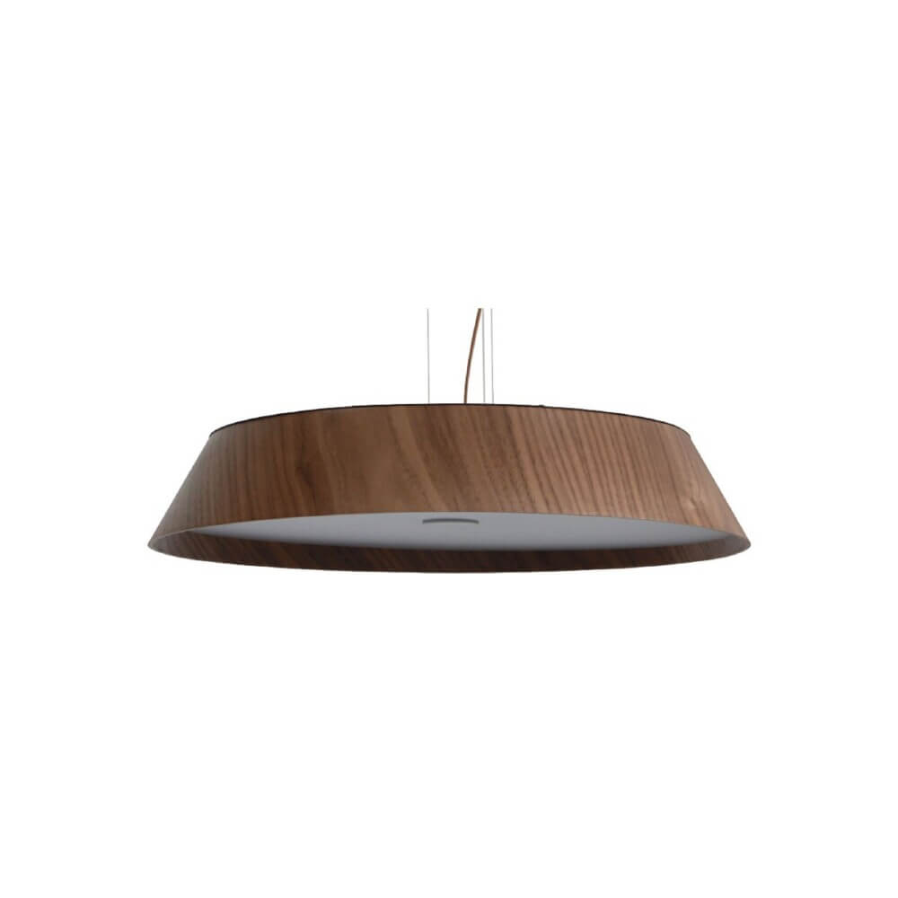 Κρεμαστό Μονόφωτο Woody LED 40W 51x208cm Σκούρο Ξύλο VK/04579/PE/DW/W/51