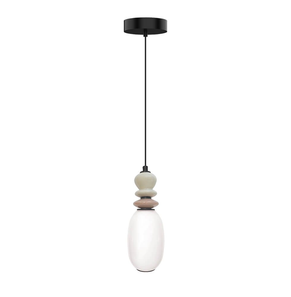 Κρεμαστό Μονόφωτο h:280 Gemma LED 7W 10x152cm 4 Χρώματα