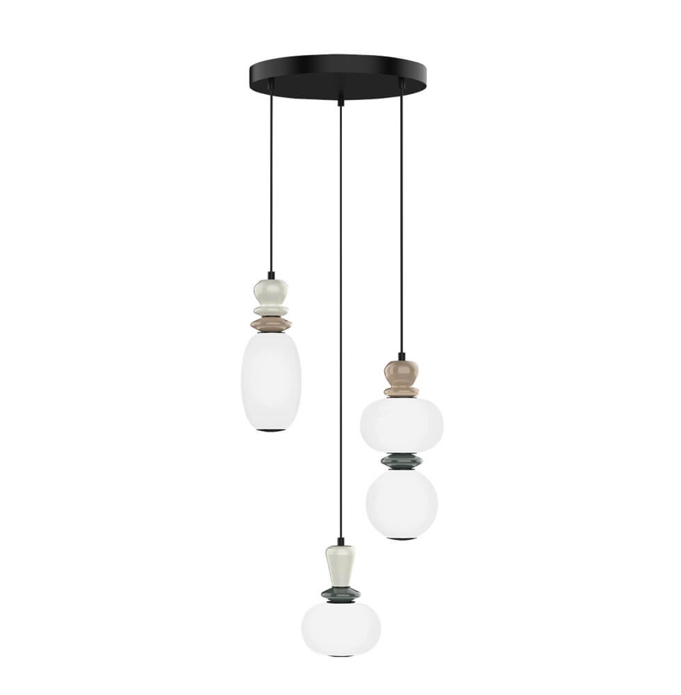Κρεμαστό 3/Φωτο Gemma LED 19W 38x163cm 4 Χρώματα