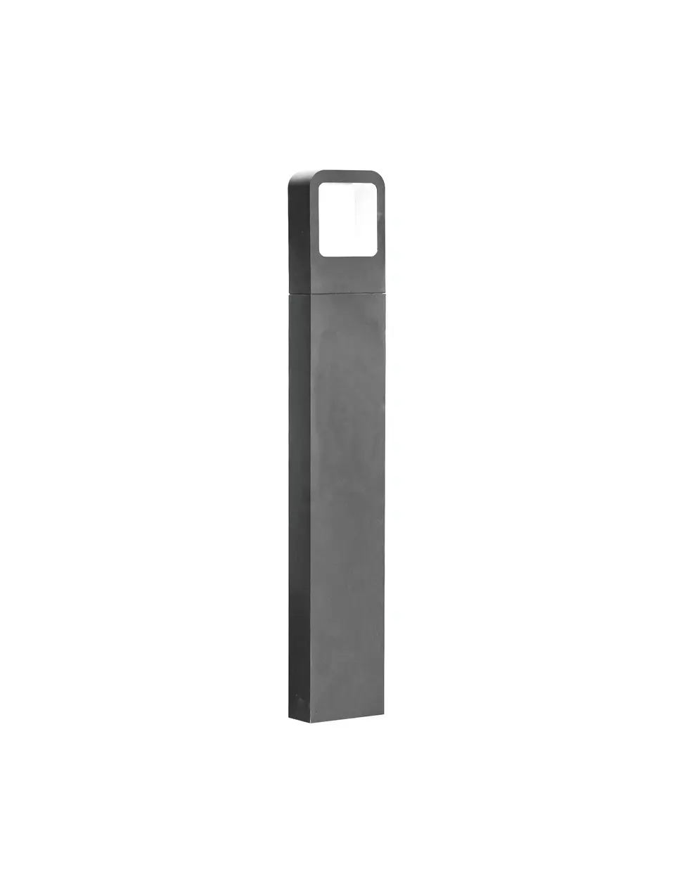 Εξωτερική Κολόνα ACQUA LED 5W 12cm Σκούρο Γκρι