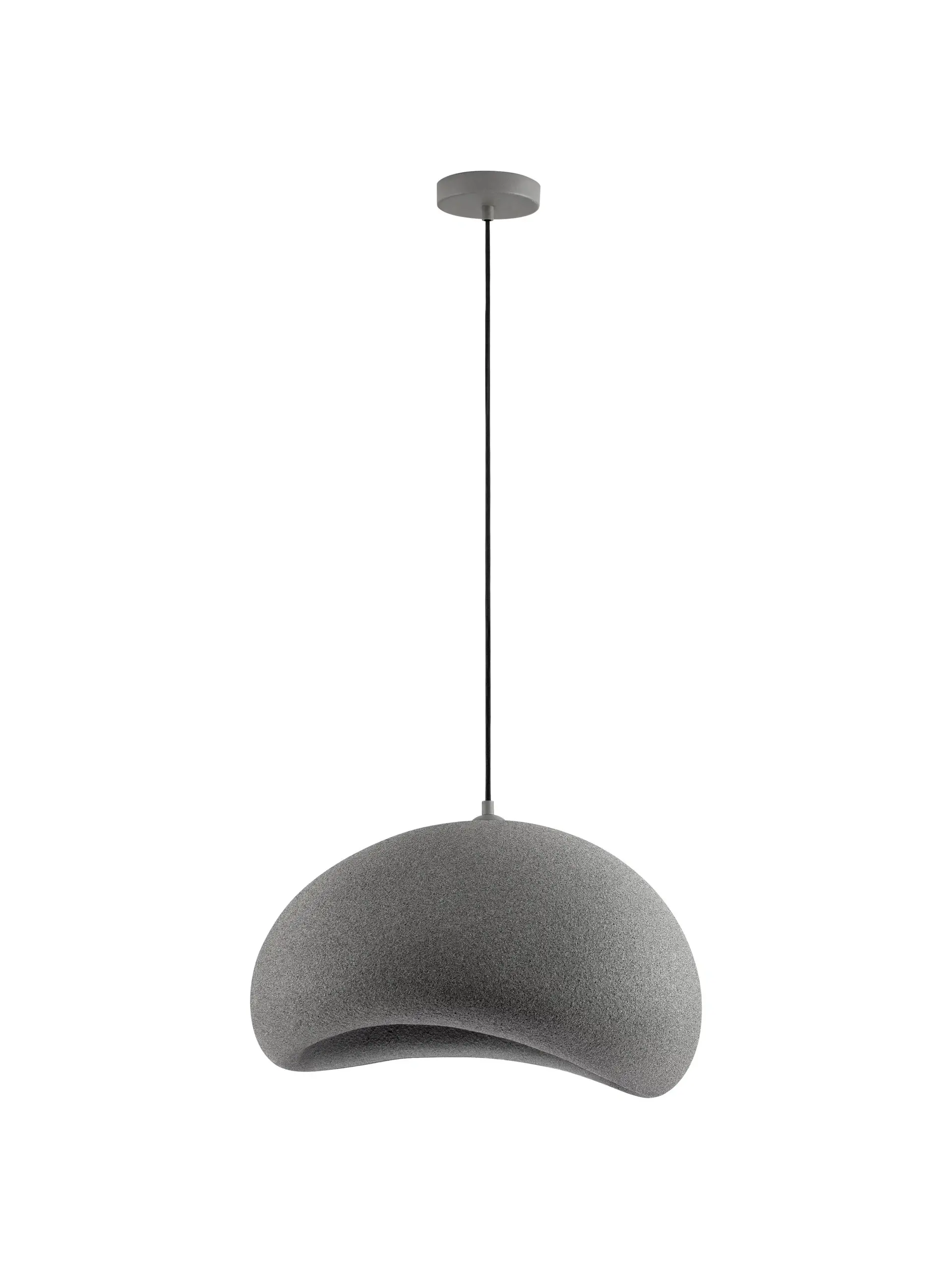 Κρεμαστό Φωτιστικό AERE E27 12W 50x40x250cm Γκρι