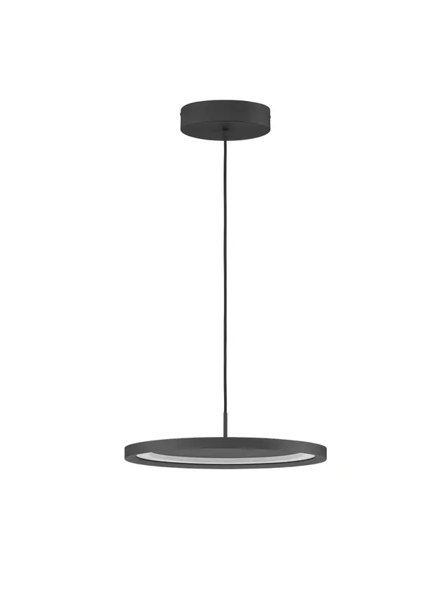 Κρεμαστό Φωτιστικό ANDRIA LED 30W 40cm Μαύρο