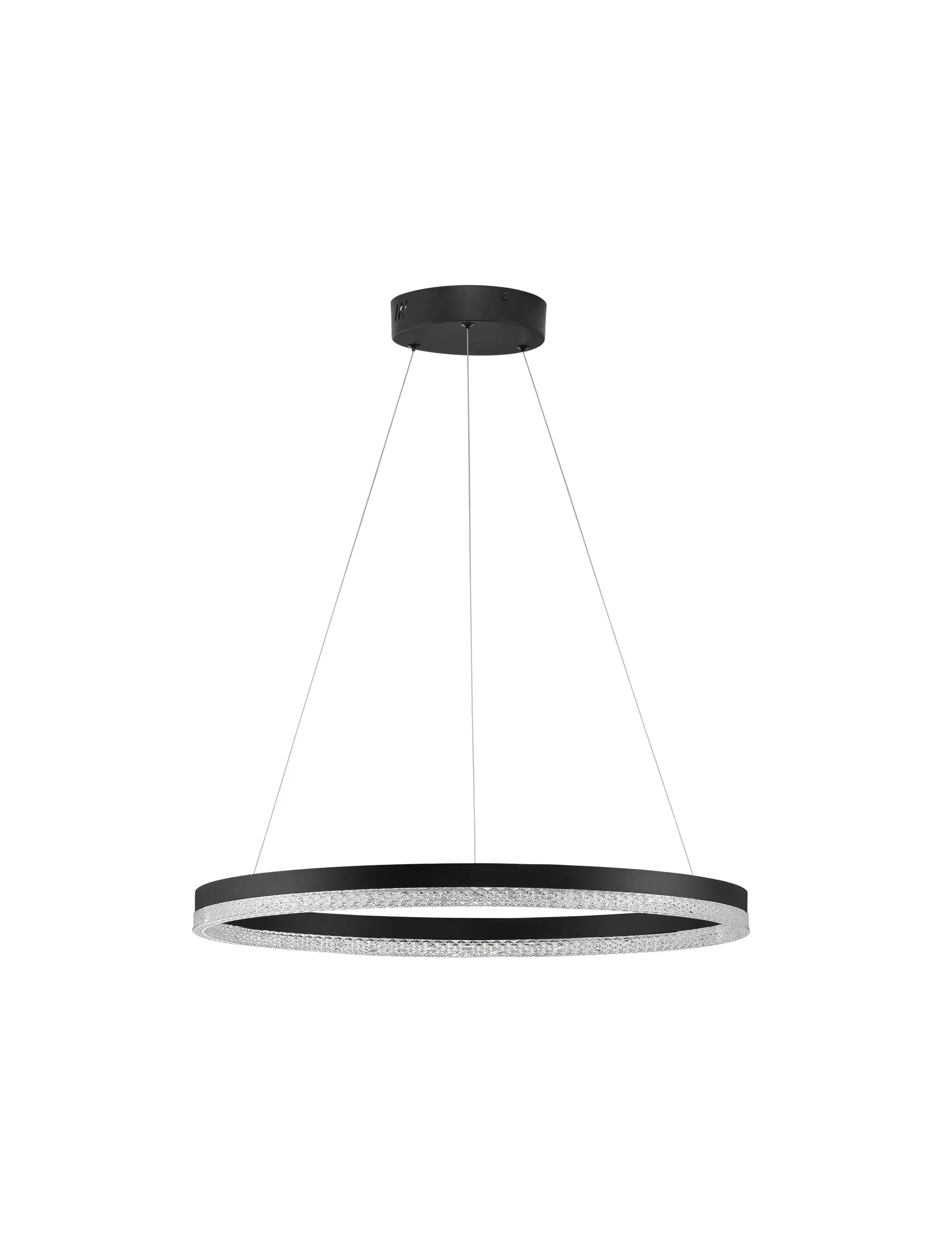 Κρεμαστό Στρόγγυλο ADRIA LED 32W 60x150cm Μαύρο