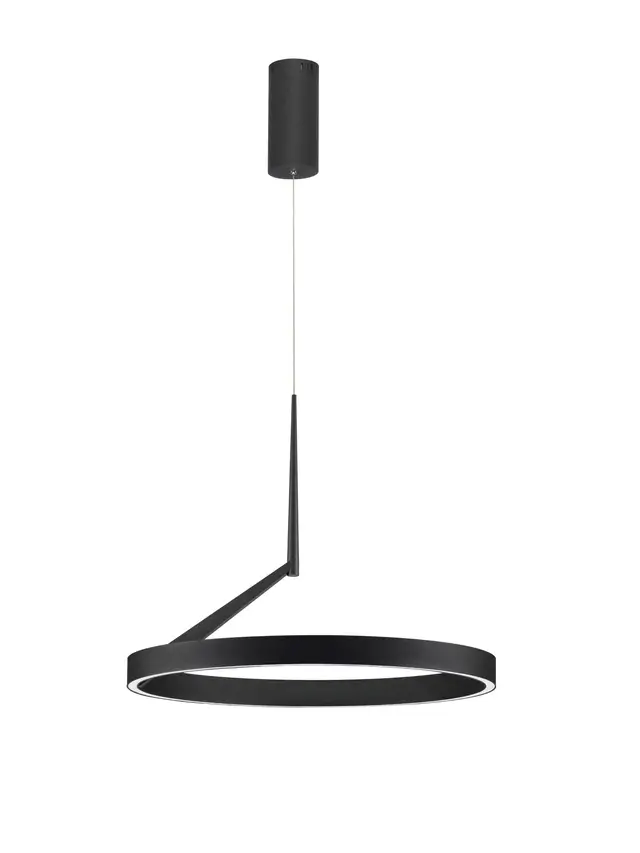 Κρεμαστό Φωτιστικό ADALIZ LED 59W 60x150cm Μαύρο