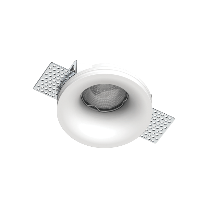Γύψινο Σποτ χωρίς Πλαίσιο S230 GU10 35W 10x4cm Λευκό