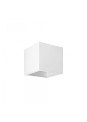 Εξωτερική Απλίκα Τετράγωνη LED 9W 3000K-6500K 8.3cm IP65 Λευκό