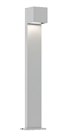 Εξωτερική Κολώνα LED 9W 3000K-6500K 80cm IP65 Λευκό