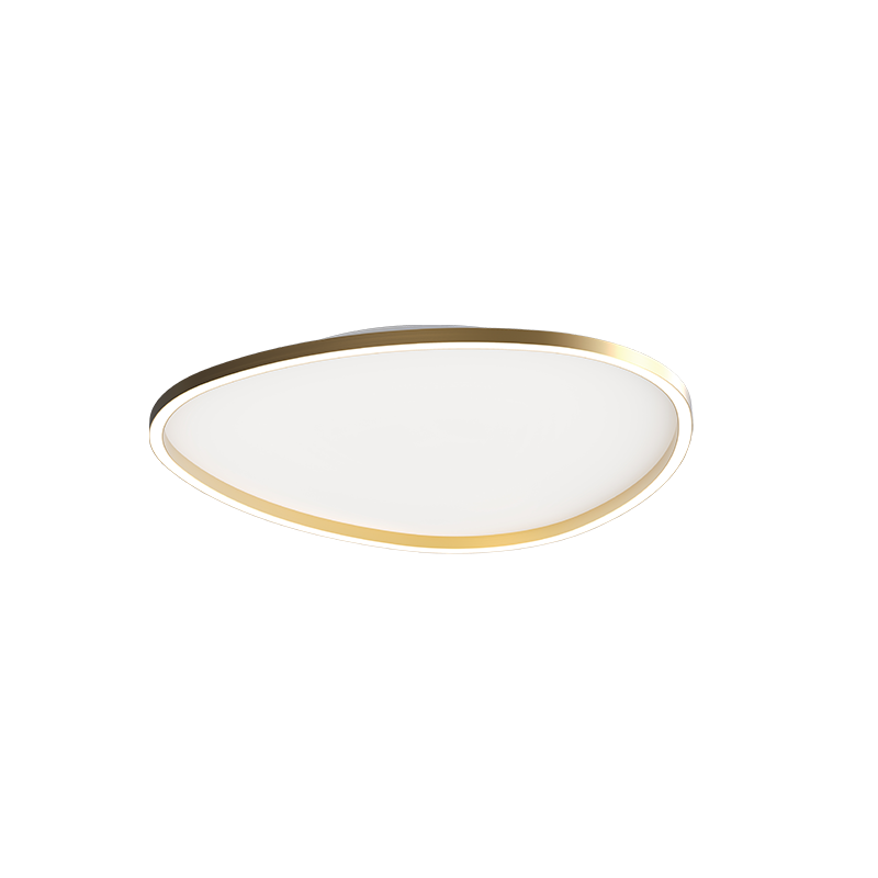 Πλαφονιέρα LED 39W 3000K 59cm Χρυσό