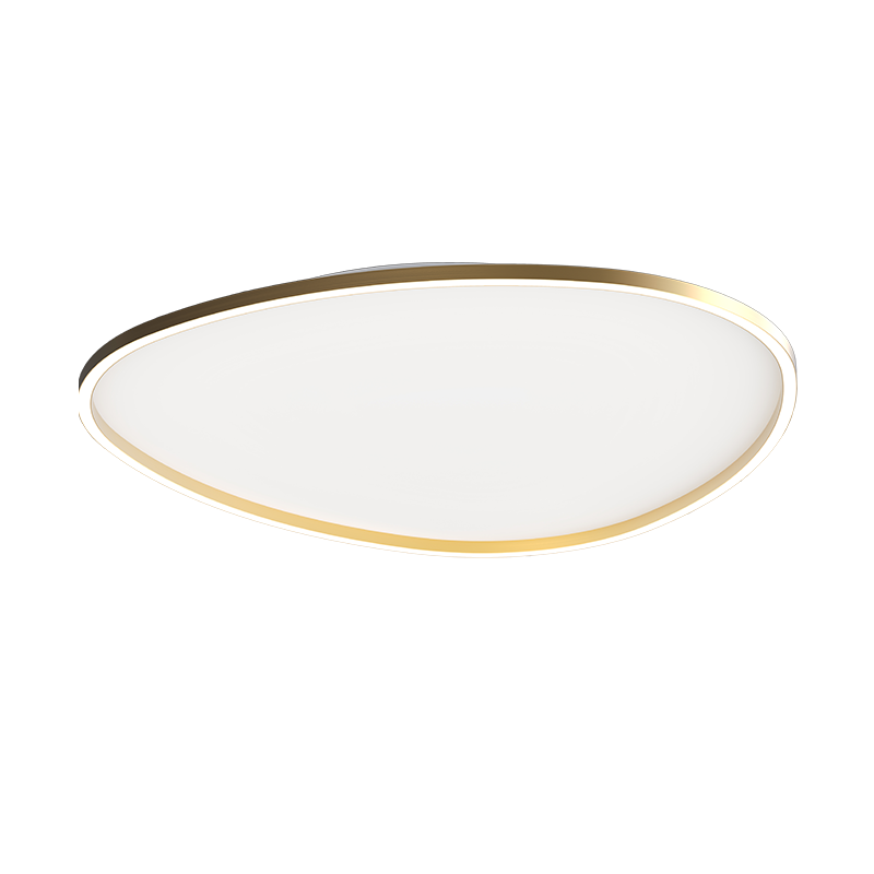 Πλαφονιέρα LED 58W 3000K 78cm Χρυσό