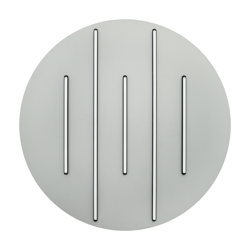 Πλαφονιέρα 2572 LED 52W 3000K 80cm Γκρι
