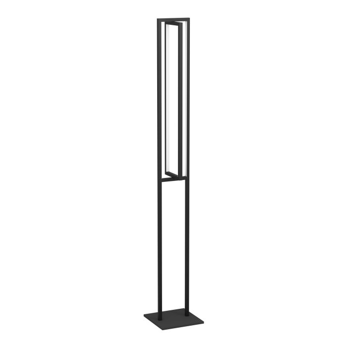Επιδαπέδιο Φωτιστικό SIBERIA LED 34W 3000-6500K 133cm Μαύρο